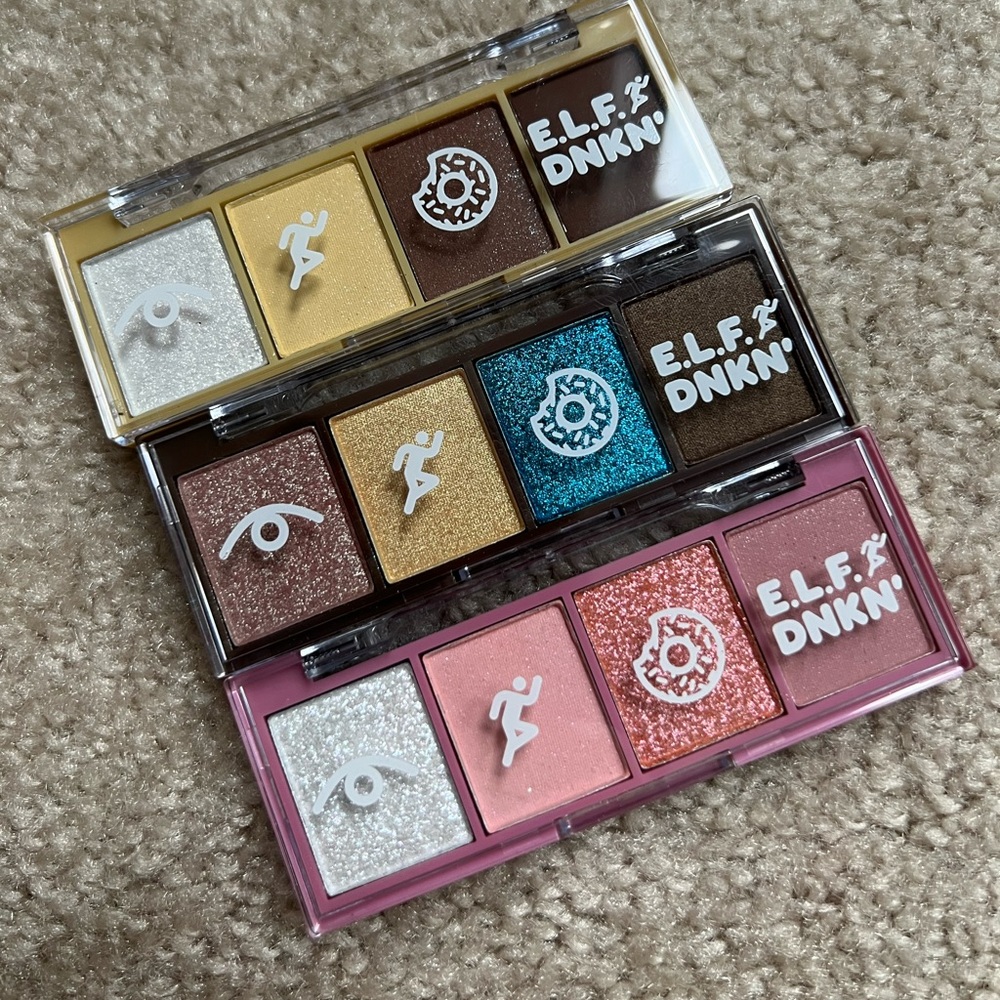 Elf x Dunkin Donuts Palettes